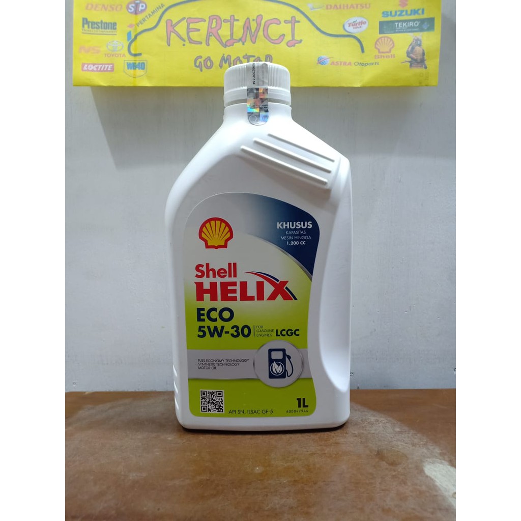 OLI SHELL HELIX ECO 5W-30 1L - OLI SHELL ECO 5W-30