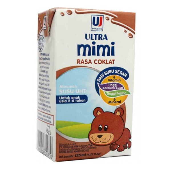 Susu Ultra Mimi Kids UHT 125ml
