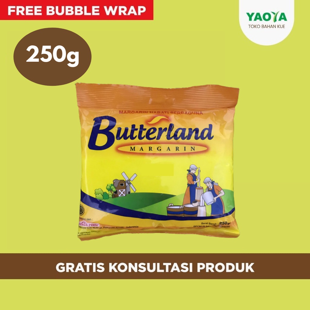 

BUTTERLAND MARGARIN 250G