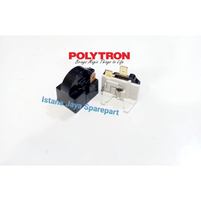 Relay Ptc Overload kulkas Polytron 1 pintu