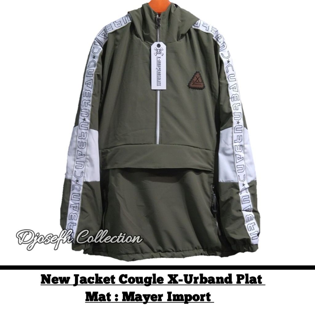 JAKET COUGLE PRIA X-URBAND JAKET KANTONG DORAEMON JAKET KANGGURU OUTWEAR MURAH KEREN BAHAN MAYER IMP