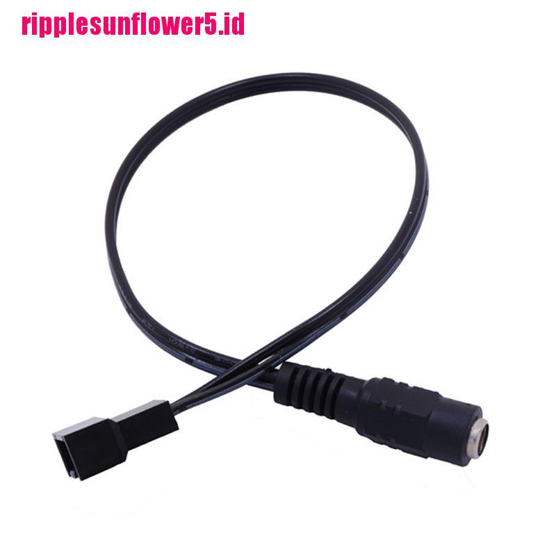 Kabel Adapter Router Kipas PWM 12v DC 5521 Ke 4Pin Bahan Tembaga Untuk PC