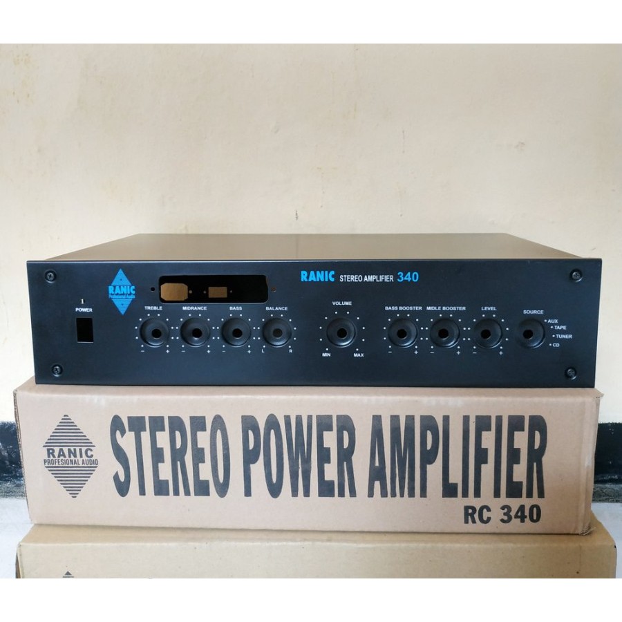 Box Ampli Box Power Amplifier USB RANIC 340
