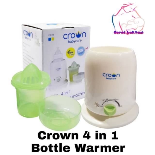 CROWN BOTTLE WARMER 4 IN 1 PENGHANGAT SUSU