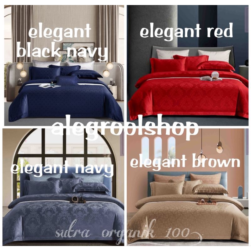 PROMO!!SPREI JACQUAD SUTRA ORGANIK SERAT BAMBU TERMURAH