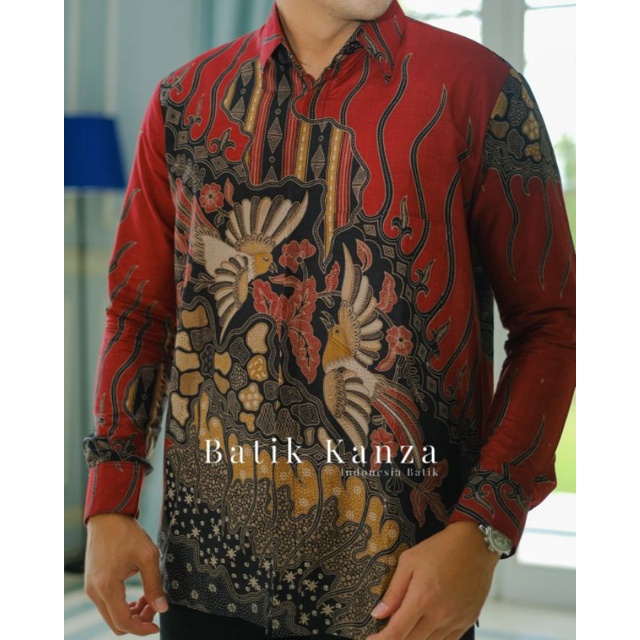 kemeja batik pria kemeja batik terbaru batik kanza