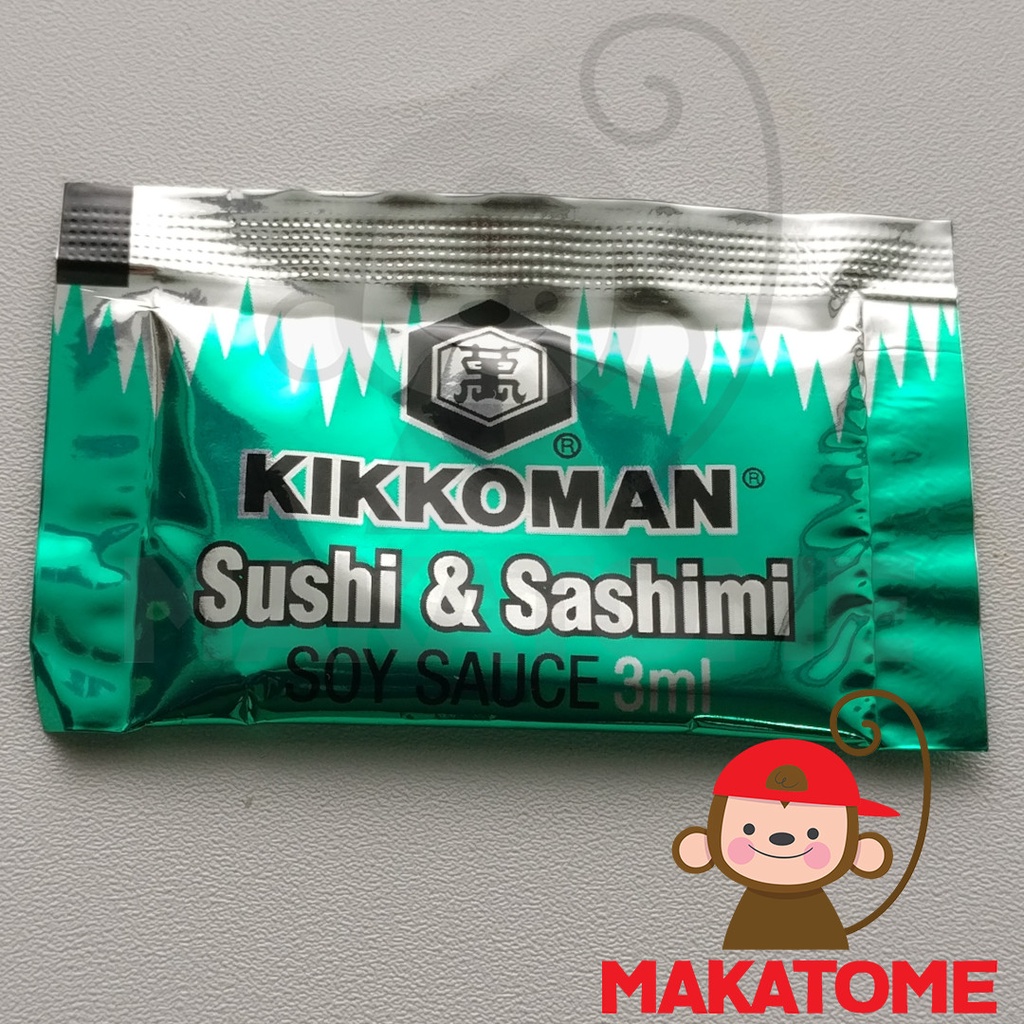 

Kikkoman Shoyu 1 Sachets 3ml sushi sashimi soy sauce 3 ml 1 SASET