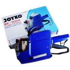 

Alat Tembak Label Harga JOYKO 2 Baris MX-6600A (huruf-angka) - Label Harga 2 Line