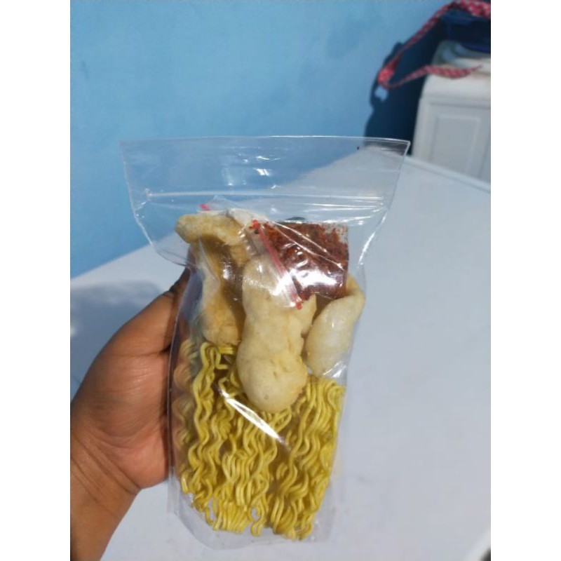 CUANGKI LIDAH+BUMBU DAN MIE KERITING