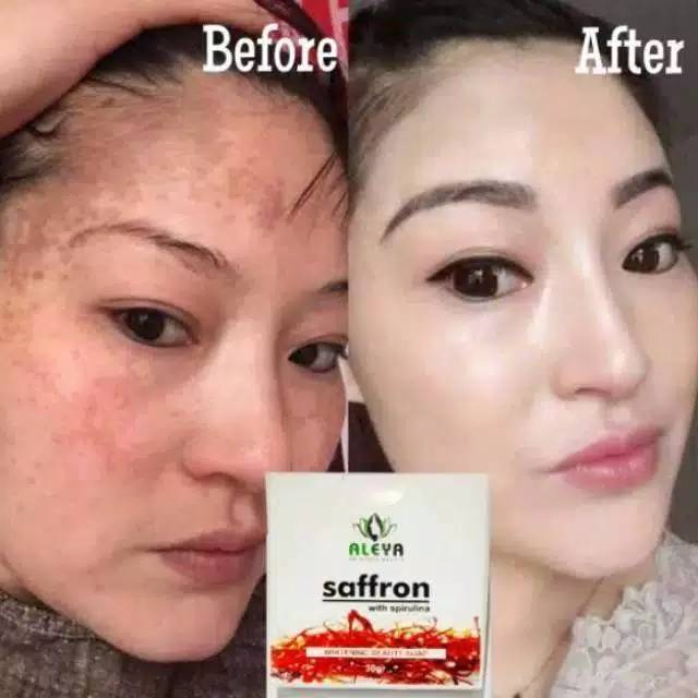 Sabun Saffron Original Plus Spirulina Asli Member Saffron Indonesia