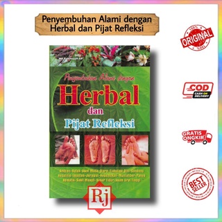Buku Penyembuhan Alami dengan Herbal dan Pijat Refleksi (Dua Media)