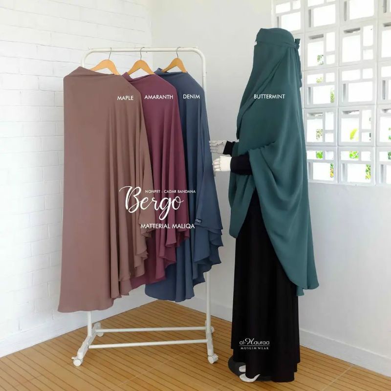 Bergo Leia Maliqa Al Hauraa