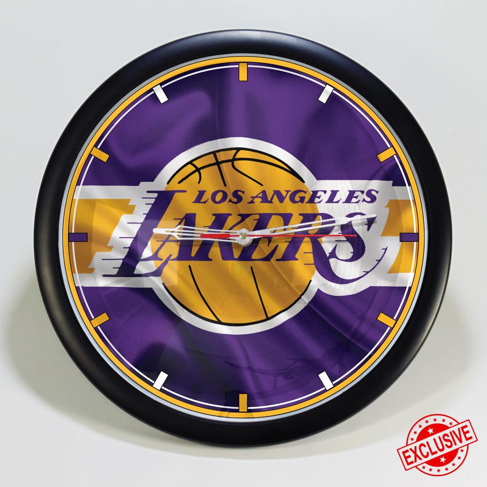 (ISTIMEWA BOSSQUE) JAM DINDING CUSTOM NBA - LAKERS