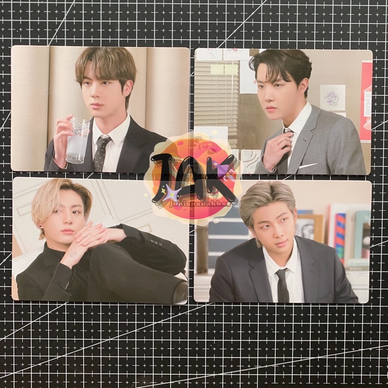 Ready - Photocard BTS Merch Box 5 Official Jungkook Jin Jhope Namjoon RM