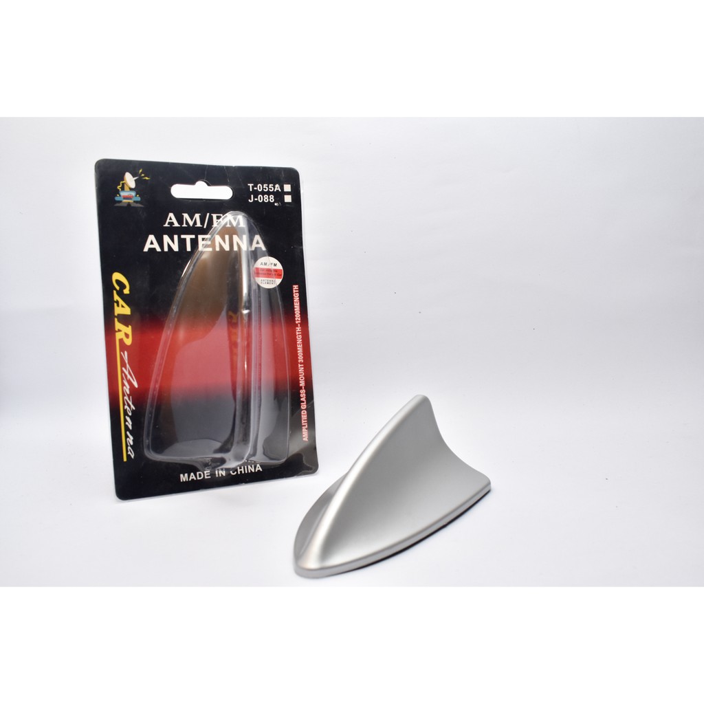 Antena Sirip Hiu Variasi SILVER Sharkfin Antenna Mobil Variasi Silver Shark Fin