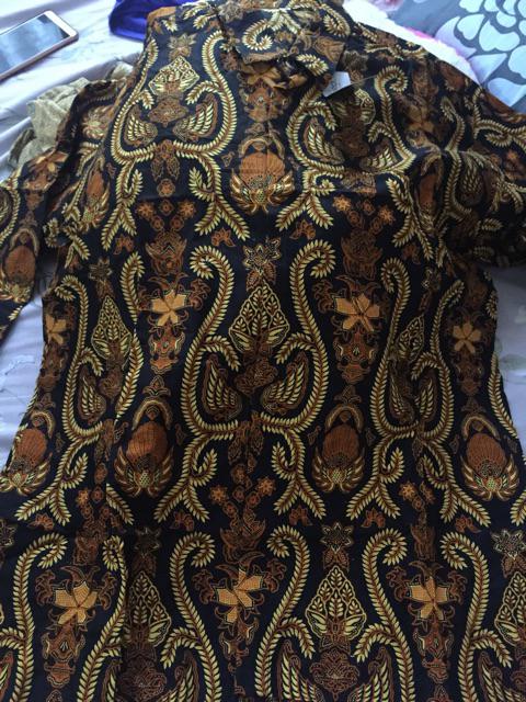 Atasan Batik Dolby Dolbi Dobby Doby Tenun Sutra Tulis Halus Katun Atbm Baron ,sarombit Atasan