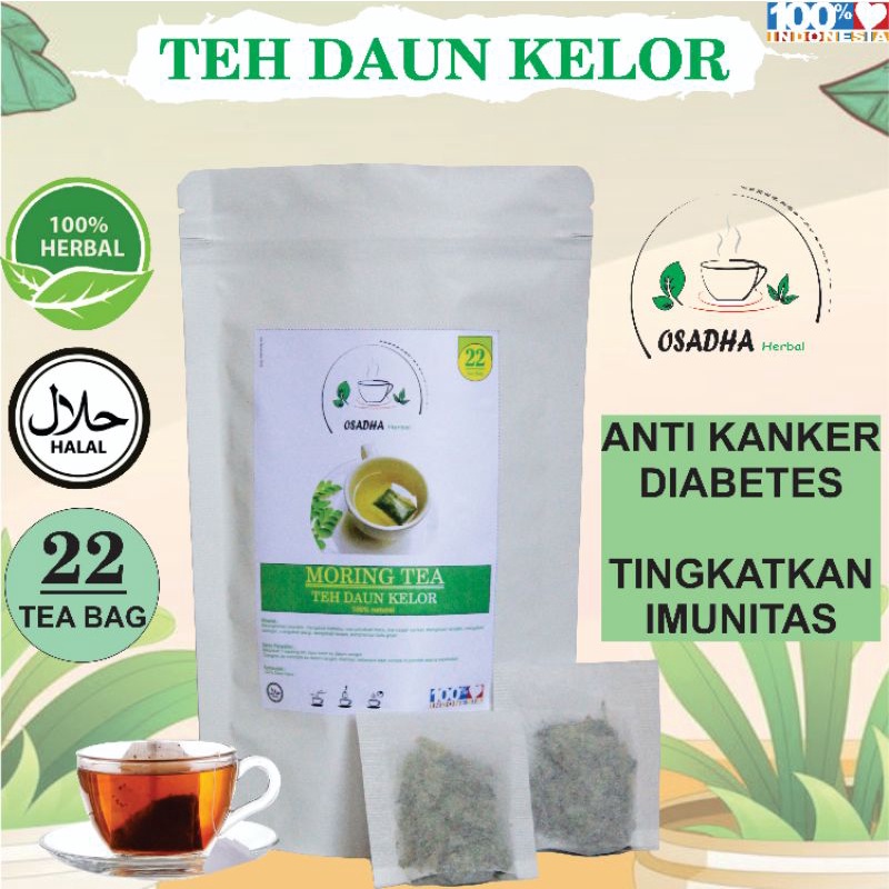 

TEH DAUN KELOR, tingkatkan imunitas