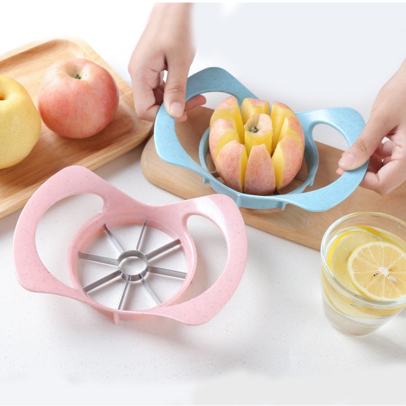 MARKAS HL0346 Alat Pemotong Buah Apel Pear Bahan Stainless Steel Apple Slicer Cutter
