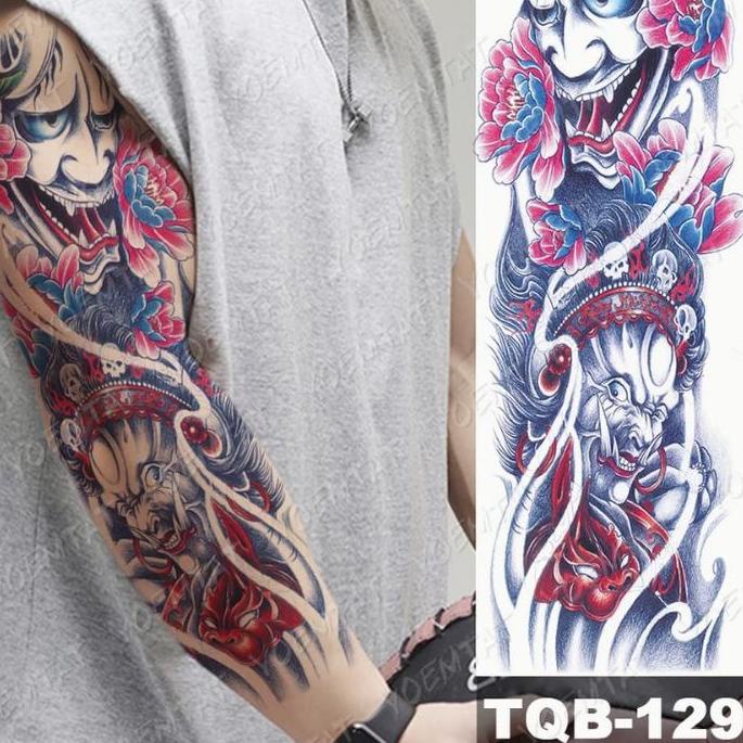 ✪ tatto temporary yakuzaa full tangan tahan lama anti air ✸