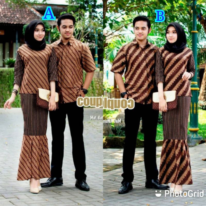 COUPLE GAMIS DUYUNG NOVITA BATIK