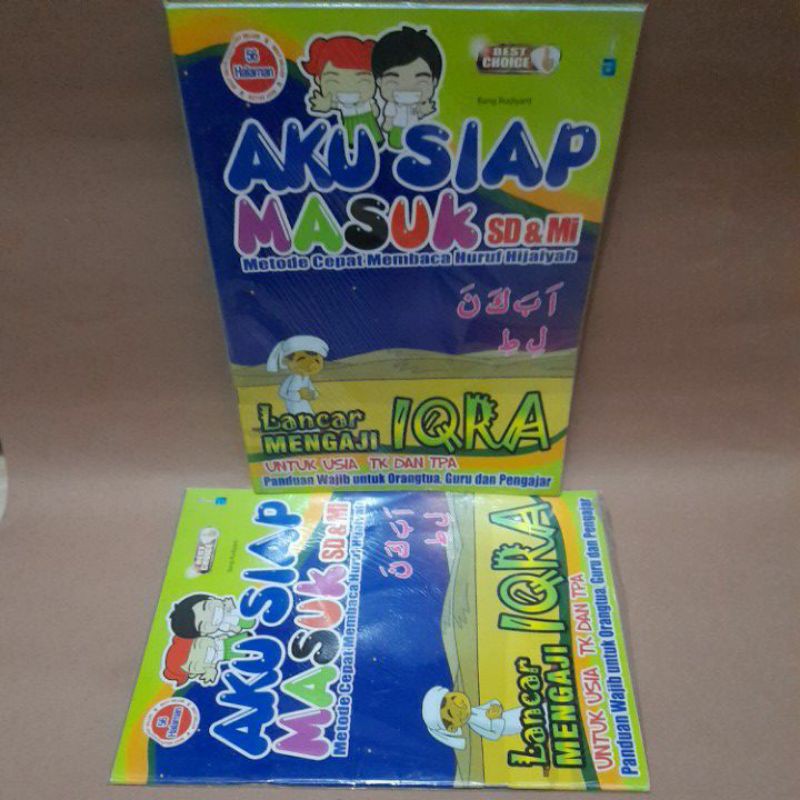 Aku Siap Masuk SD & MI : Lancar Mengaji Iqra Untuk Usia TK dan TPA