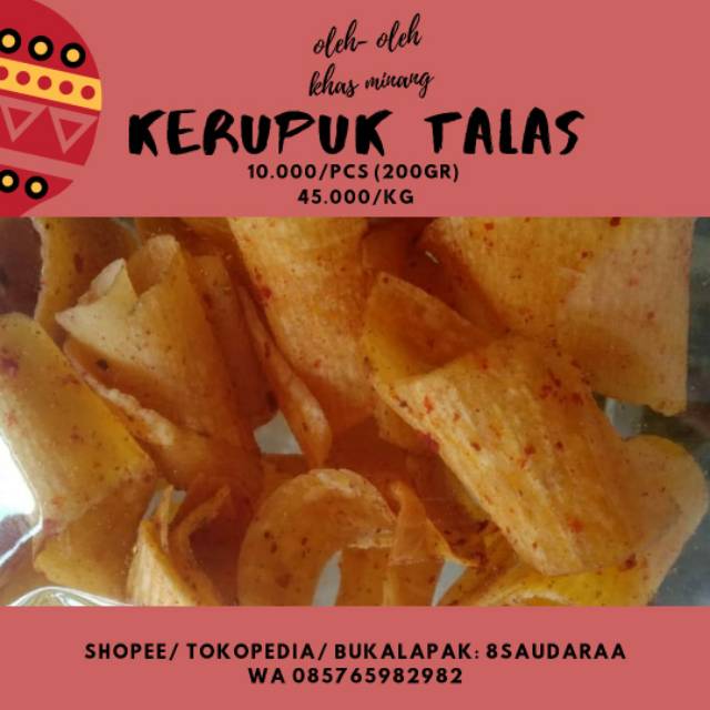 

Kerupuk Talas