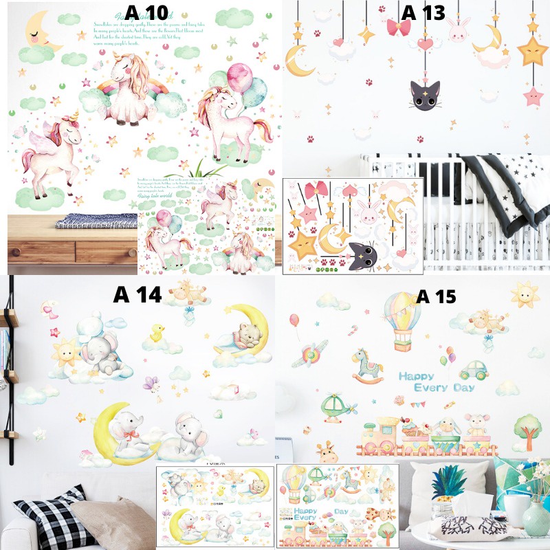 P1 WALLSTICKER WALL SETIKER STIKER STICKER DINDING MY LITTLE LITLE KUDA PONY PONI UNICORN TEMPELAN WALLPAPER WELPAPER WALPAPER HIASAN DEKORASI DECOR RUMAH RUANG KAMAR TIDUR ANAK ANAK COWOK CEWEK COWO CEWE PREMPUAN HIASAN TEMBOK ANIMAL KERETA LUCU KEKINIAN