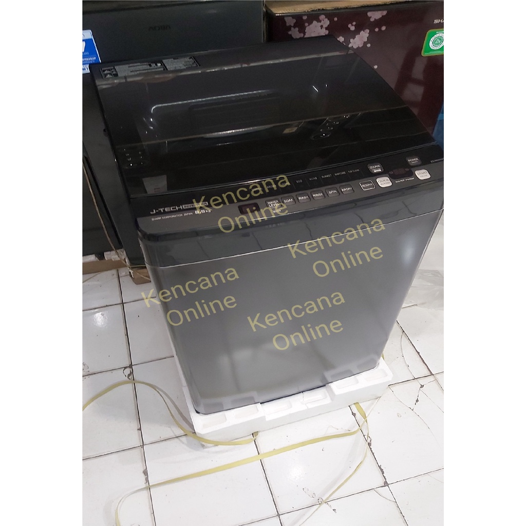 Mesin Cuci Sharp 1 tabung 8.5 kg Inverter ESM8500XT ESM 8500 XT 8500XT ES-M8500XT Bandung only