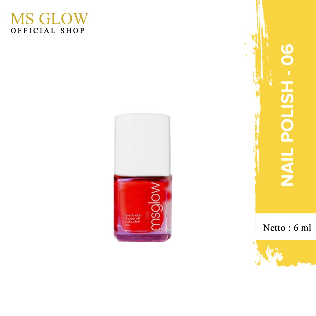 MS Glow Nail Polish 06 - 1 Item