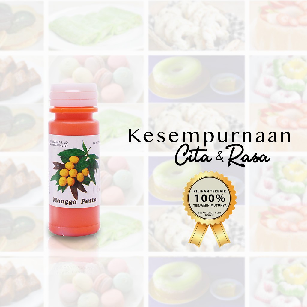 

Seger & Co Mangga Essence Pasta Perisa Makanan 25ml | Bahan Tambahan Pangan Makanan & Minuman Halal Food Grade