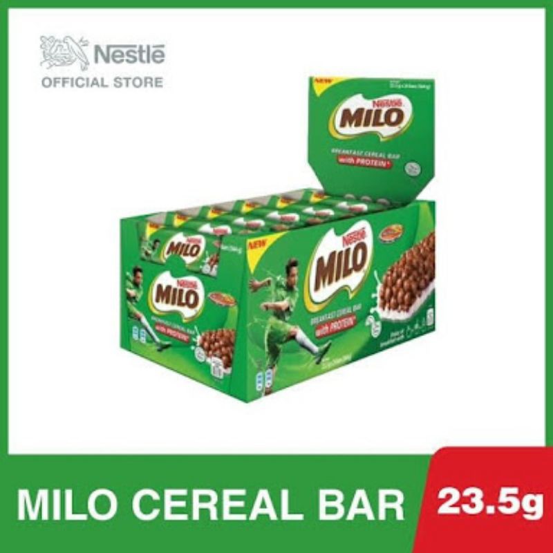 

Milo Cereal Bar Box [ 23.5 g x 16 sachet ]