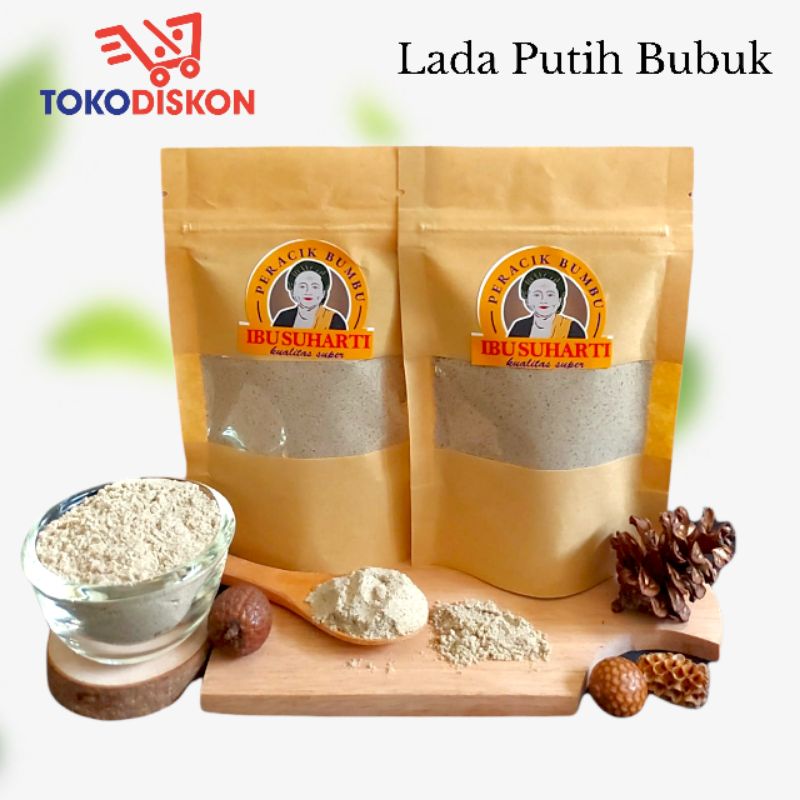 

Rempah Lada Putih Bubuk - Bumbu Masakan // Premium