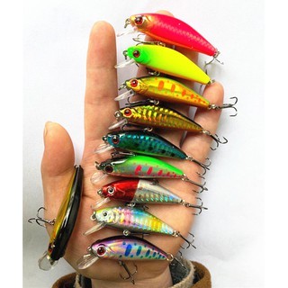 58mm/6g New Sinking Minnow Umpan Pancing Swimbait Fishing Lure Bass Wobbler Ikan Kecil Kail Memancing Kait