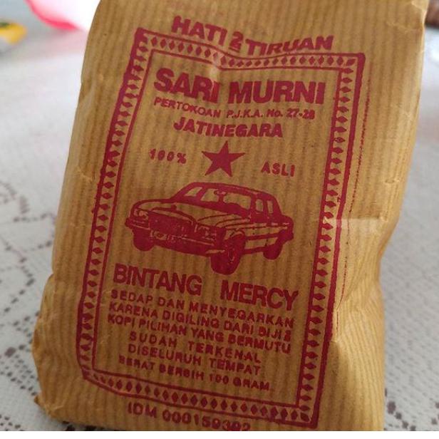 

Spesial Bubuk Kopi "Sari Murni"/ Tjap Sedan Terbatas