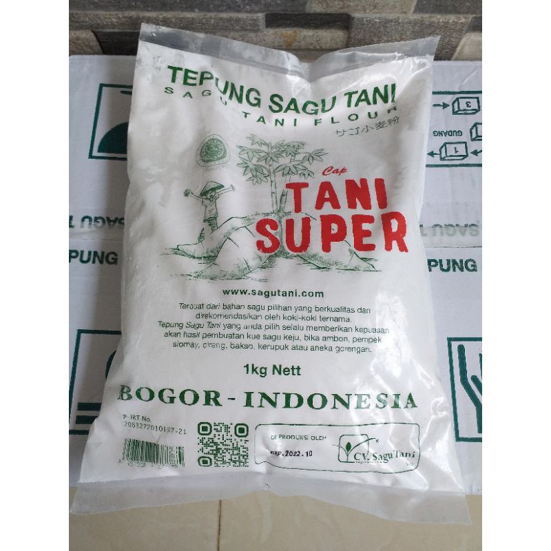 

Tepung Sagu Tani Super 1 Kg