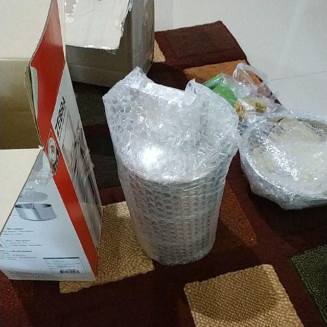 Rantang Susun, Food Carrier Air Tight Smart Lock D12x3 Zebra