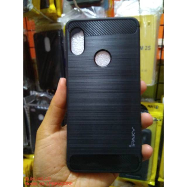 CASE XIAOMI REDMI S2 IPAKY CARBON FIBER XIAOMI REDMI S2 SOFT CASE