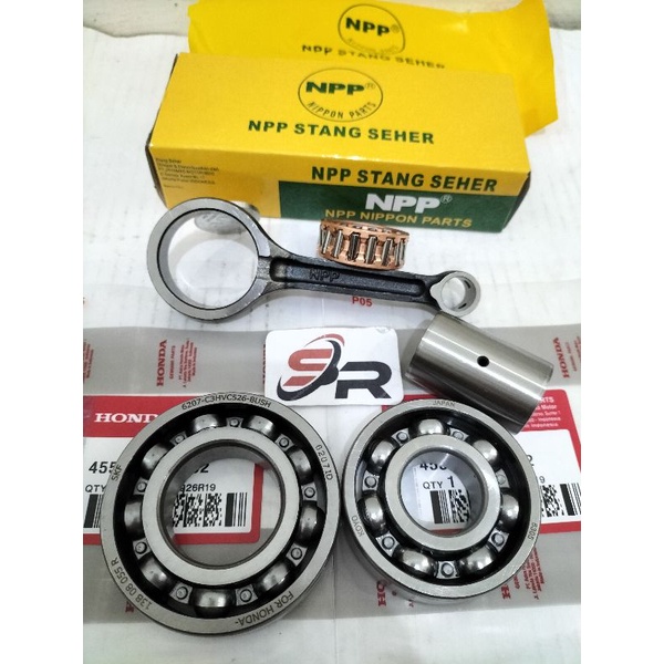 SETANG SEHER PLES BERING (KZR) NPP ORIGINAL  VARIO TECHNO 125  VARIO CBS 125 KELENGKAPAN PRODUK BERING SEPASANG KANAN KIRI