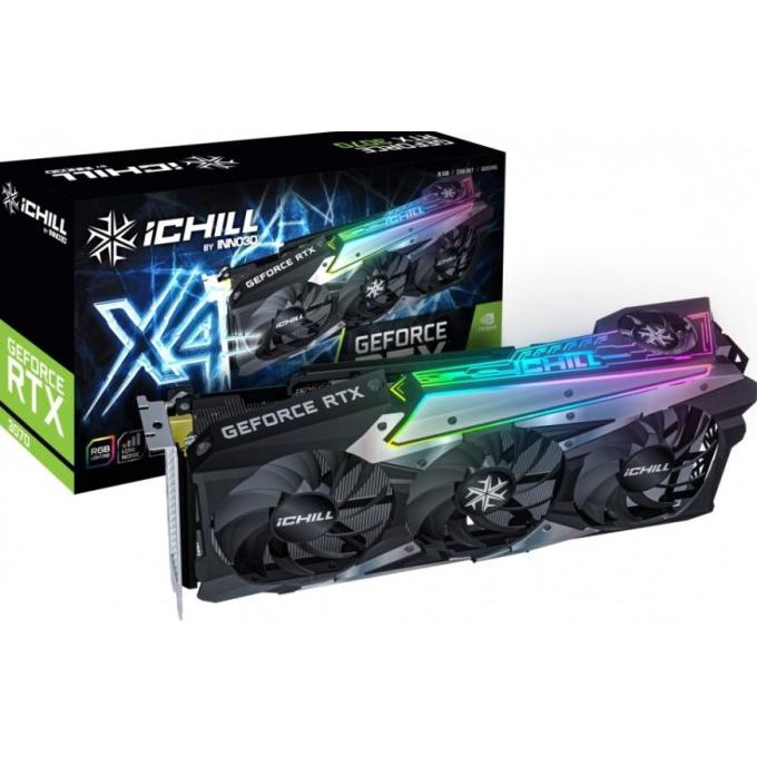 Vga Card Inno3D Geforce Rtx 3070 Ichill X4 8Gb Gddr6 256Bit Amandacaeesa