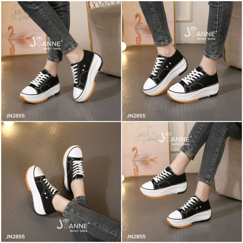 RESTOCK!! JOANNE Casual Wedges Sneakers Shoes JN2855