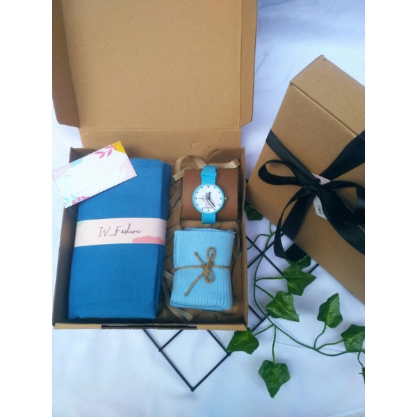 

hampres hijab cewek, gift box murah, kado bermanfaat