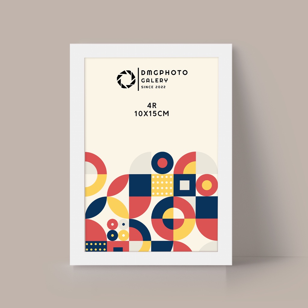 Frame Fiber ukuran 4R Pigura Bingkai Foto Minimalis