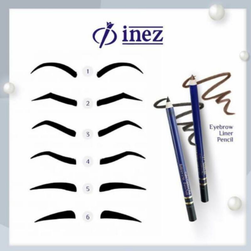 inez color countour plus eyebrow liner