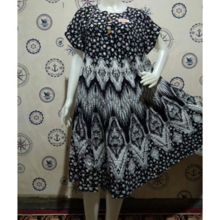 Daster Batik Asli Kencana Ungu