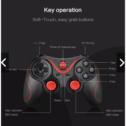 X3 Gamepad android X3 Bluethood wireless controller stic bluethood