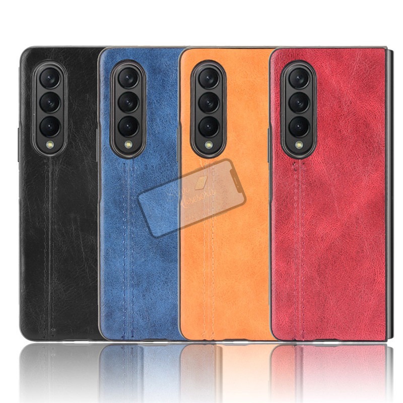 Samsung Galaxy Z Fold 3 5G Soft Case Luxury Premium Leather anti-shock Fold 3 5G