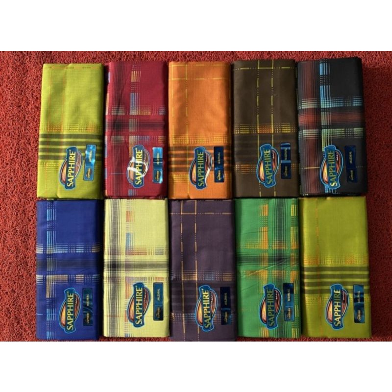 Sarung Sapphire motif Milenial