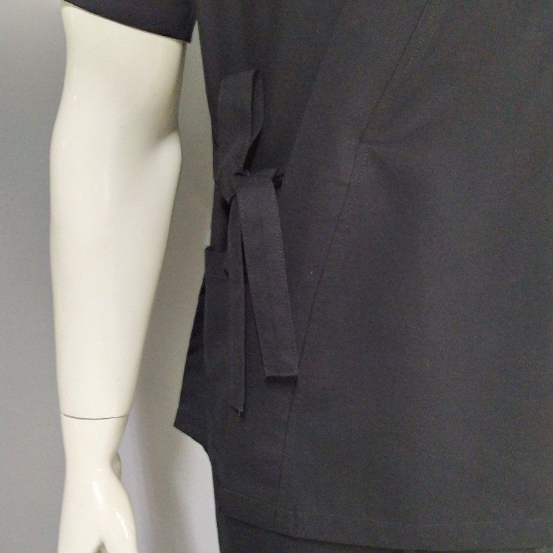 Chef Wear Baju Koki SS Hitam Putih Mdl Jpn