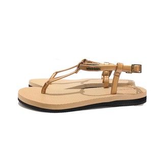 Panama Scarlette SC07 Gold Gold Sandal  Karet  Sandal  