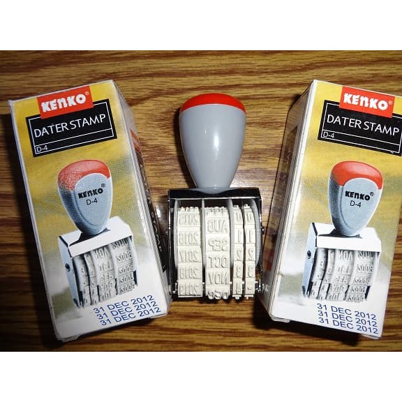 

Tinta Stempel - Plastik Wraping - Baterai Alkaline Dater Stamp/ Stempel Tanggal D-4 Produk Terbaik